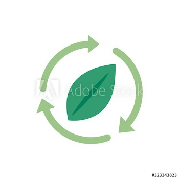leaf plant ecology with arrows reuse