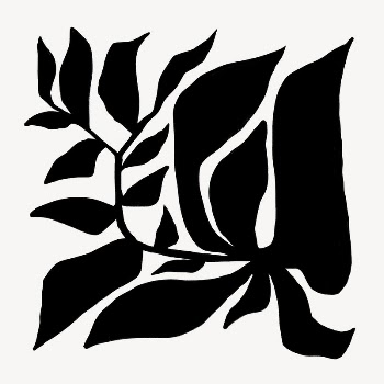 Leaf silhouette, abstract botanical design | Free Photo - rawpixel