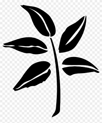 Leaf Silhouette - Neem Leaf Silhouette