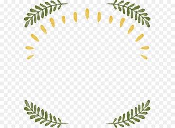 Leaf - Simple hand-painted leaves border 