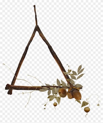 Leaf Twig Triangle Clip Art Triangle Litter 2597 2519 - Leaf Twig Triangle Clip Art Triangle Litter 2597 2519