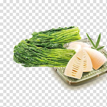 Leaf vegetable Vegetarian cuisine Bamboo shoot, Food Creative Catering bamboo shoots transparent background PNG clipart