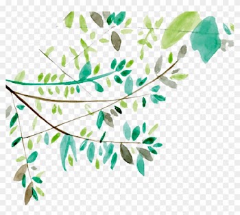 Leaf Watercolor Painting Euclidean Vector Icon - Society6 Watercolor Plants Throw Blanket - 51" X 60"