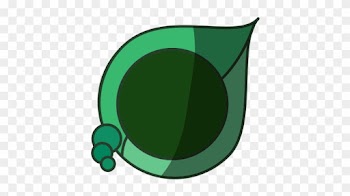 Leaf With Bubbles Concept Vector Icon Illustration - Illustration