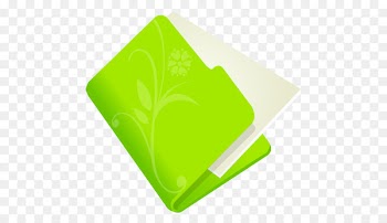 leaf yellow green - Folder flower green 
