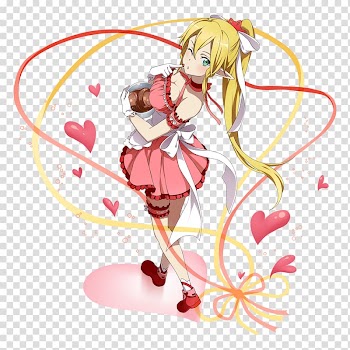 Leafa Asuna Kirito Anime Sword Art Online, asuna transparent background PNG clipart