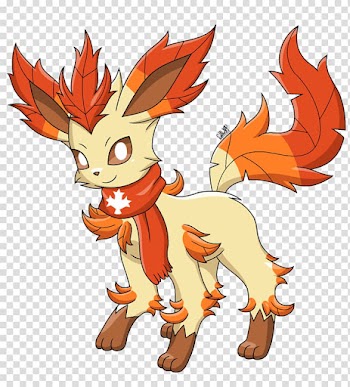 Leafeon Pokémon Canidae Autumn Drawing, autumn transparent background PNG clipart