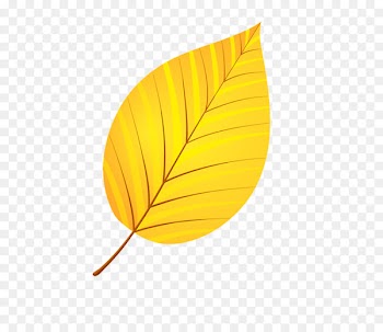 Leaflet Yellow Clip art - Leaf 
