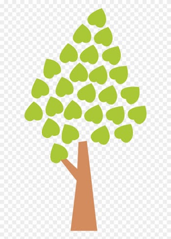 Leafy Green Tree - Family Tree Two Generations