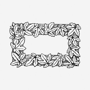 Leafy rectangle frame, vintage illustration. | Free Photo - rawpixel