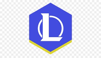 League Of Legends, Logo, Riot Games, Electric Blue PNG