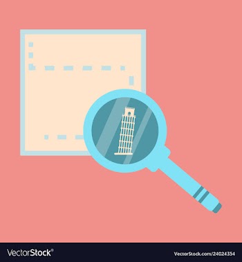 Leaning tower of pisa with tickets vector image