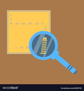 Leaning tower of pisa with tickets vector image