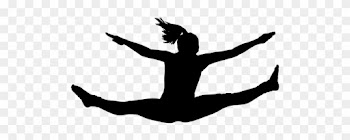 Leaping Silhouette - Girl Jumping Silhouette