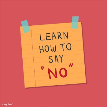 Learn how to say no note illustration | Free stock vector - 412516