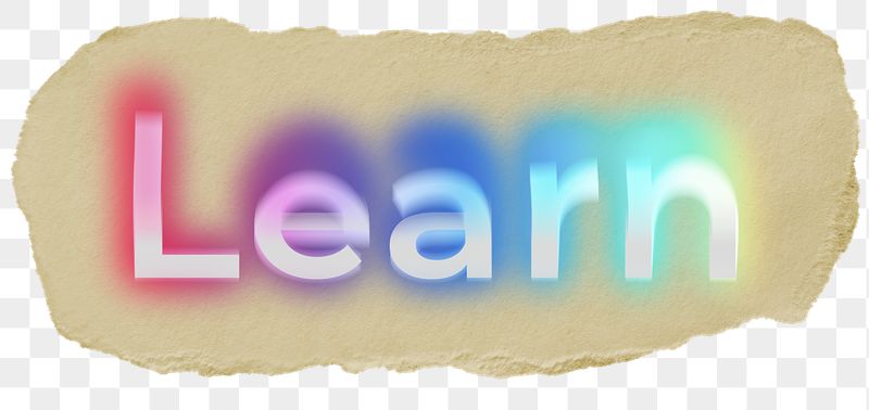 Learn png ripped paper word | Free PNG - rawpixel