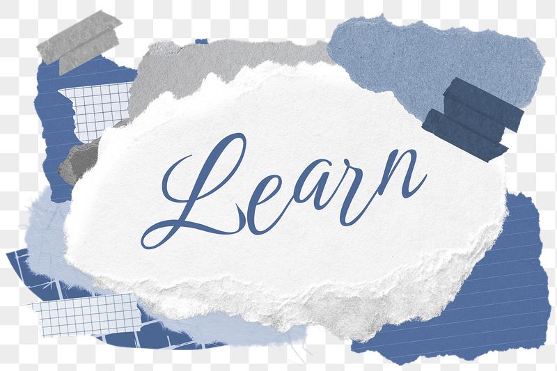Learn png word sticker typography, | Free PNG - rawpixel