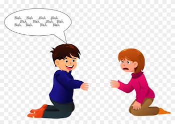 Learn The Meaning Of The Word "bloviate" Through Dictionary - Cartoon