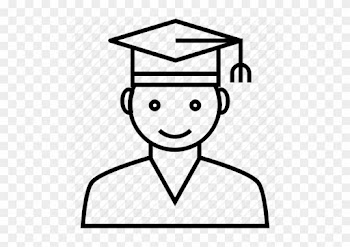 Learner, School, Student, University Icon, • Graduated - Dictator Drawing