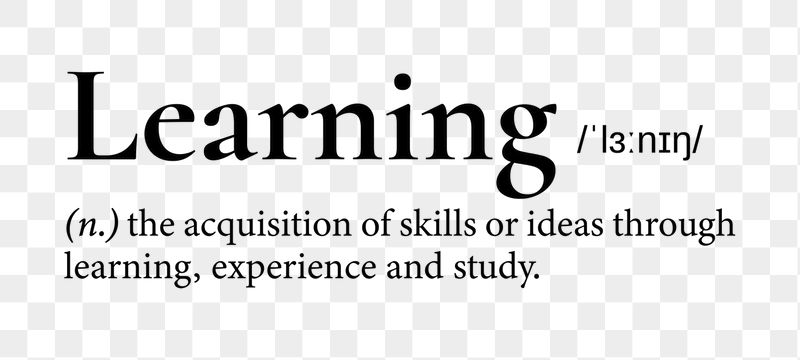 Learning png dictionary word sticker, | Free PNG - rawpixel