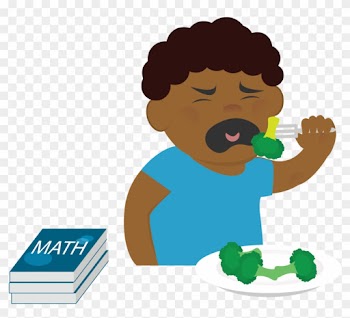 Learning W/out Words - Boy Eating Broccoli Cartoon