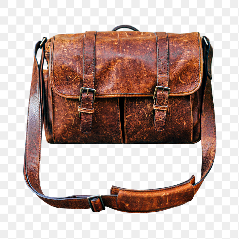 Leather bag png sticker, transparent | Free PNG - rawpixel