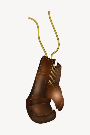 Leather boxing glove clipart, illustration | Free Vector - rawpixel