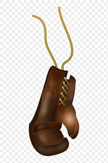 Leather boxing glove png sticker, | Free PNG - rawpixel