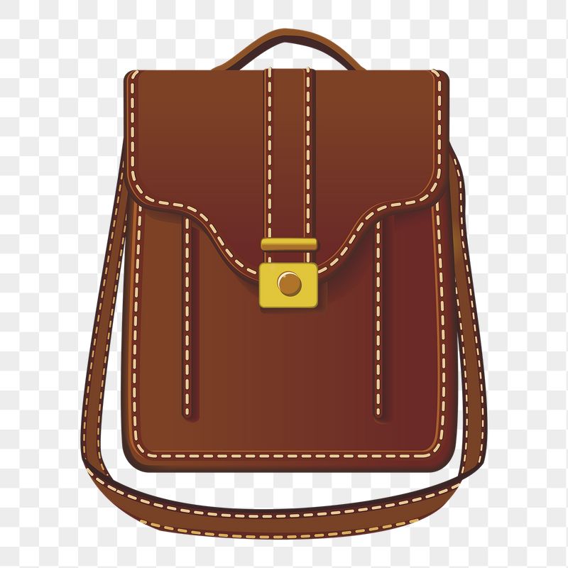 Leather crossbody png bag sticker, | Free PNG - rawpixel