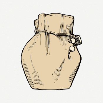 Leather pouch clipart illustration psd. | Free PSD - rawpixel