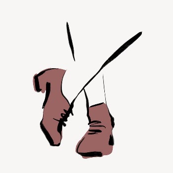 Leather shoes collage element, drawing | Free Photo - rawpixel