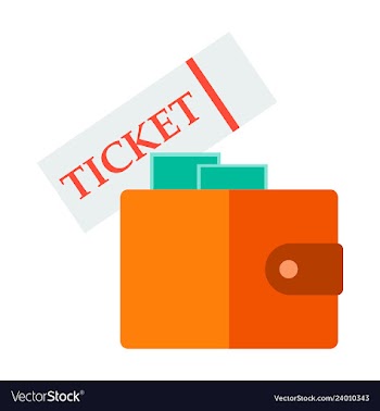 Leather wallet with dollar banknotes and euro vector image