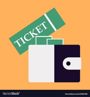 Leather wallet with dollar banknotes and euro vector image