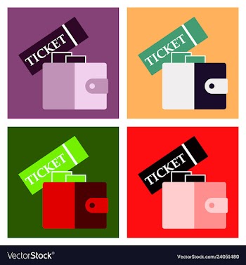 Leather wallet with dollar banknotes and euro vector image