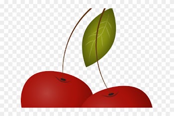 Leaves Clipart Cherry Leaf - วาด รูป เชอ รี่