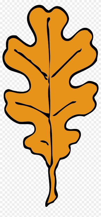 Leaves Clipart Oak Leaf - Fall Oak Leaf Clipart