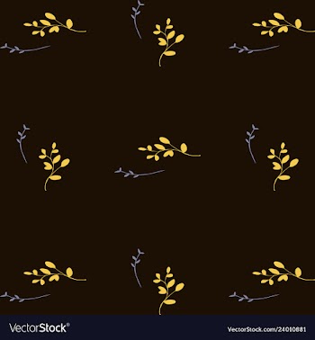 Leaves pattern endless background seamless vector image