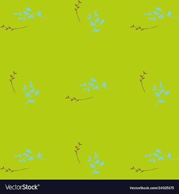 Leaves pattern endless background seamless vector image