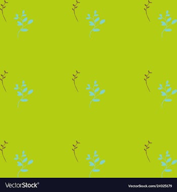 Leaves pattern endless background seamless vector image