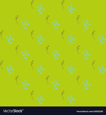 Leaves pattern endless background seamless vector image