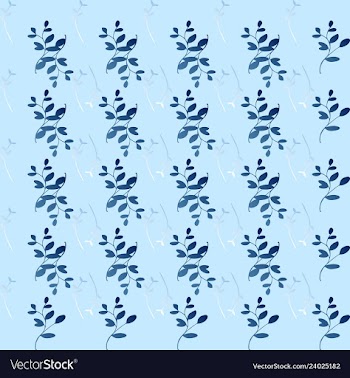 Leaves pattern endless background seamless vector image