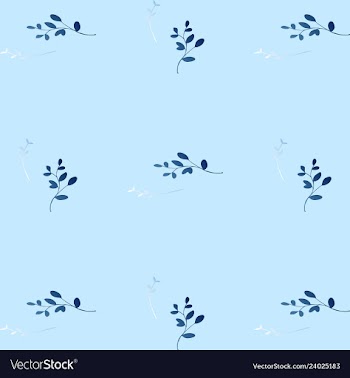 Leaves pattern endless background seamless vector image