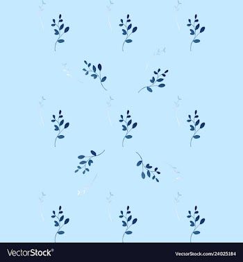 Leaves pattern endless background seamless vector image