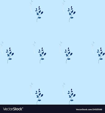 Leaves pattern endless background seamless vector image