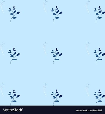 Leaves pattern endless background seamless vector image