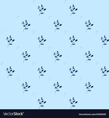 Leaves pattern endless background seamless vector image