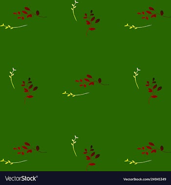 Leaves pattern endless background seamless vector image