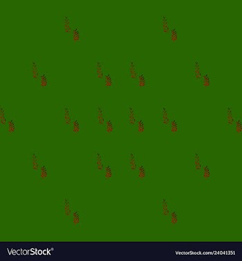 Leaves pattern endless background seamless vector image