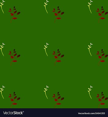 Leaves pattern endless background seamless vector image