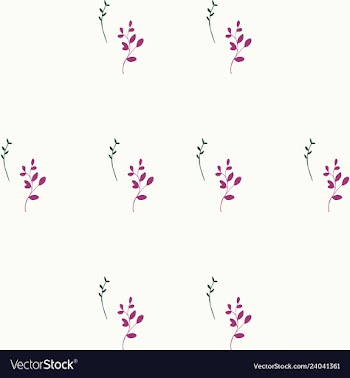 Leaves pattern endless background seamless vector image